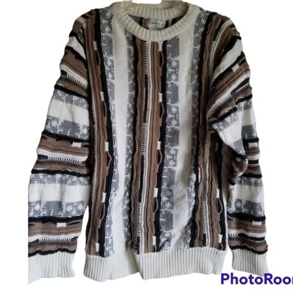 Vintage Classics by Palmland-Coogi Style Sweater Biggie Smalls Hip Hop Style - Picture 1 of 7